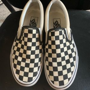 Checkered vans
